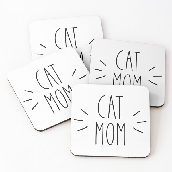 Item preview, Cat Mom | Simple | Black designed and sold by princesnoozy.