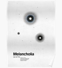 Melancholia minimalistic movie poster Poster