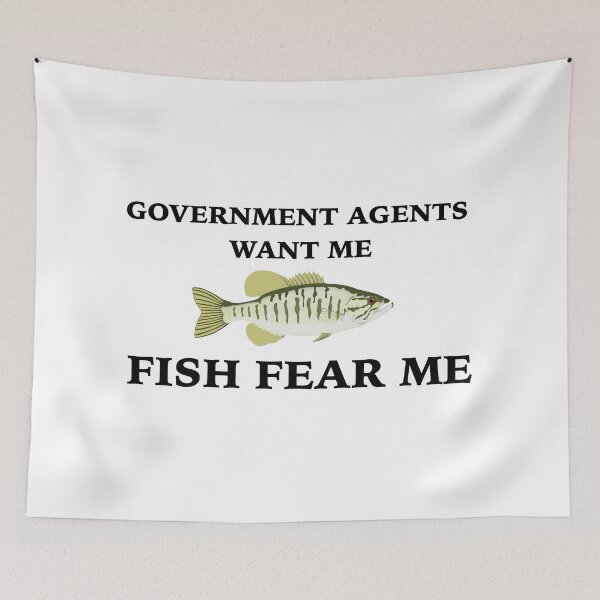 Item preview, FISH FEAR ME designed and sold by skrtskrt.