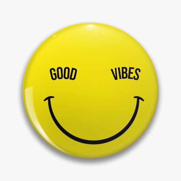 Item preview, Good Vibes Smiley Face designed and sold by Apparel-City.