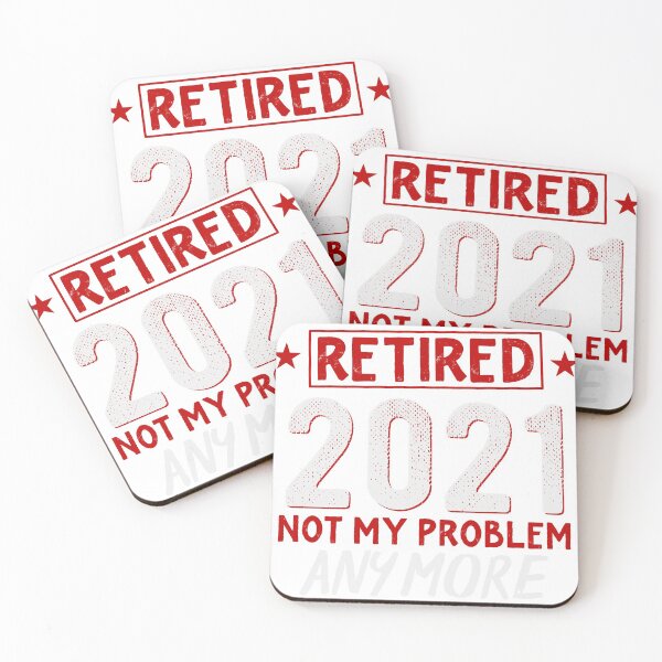 Item preview, Retired 2021 not my problem anymore, ya no es mi problema camista designed and sold by Ammar-the-goat.