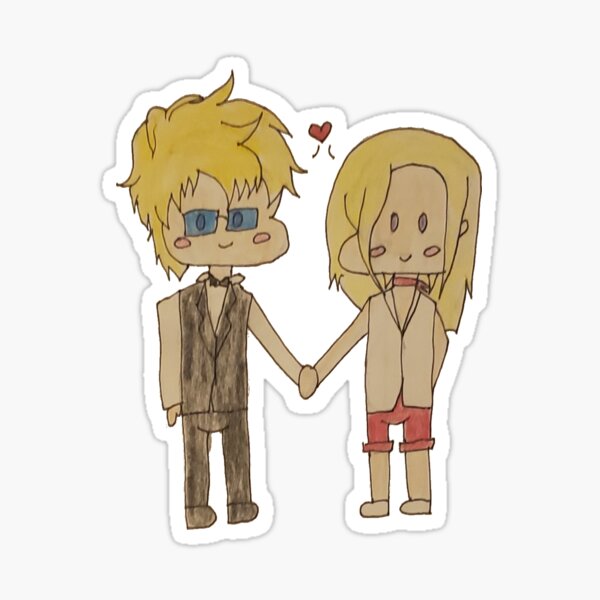 Aperçu de l'œuvre ShizuVoro Chibi Sticker créée et vendue par harleyjinx.