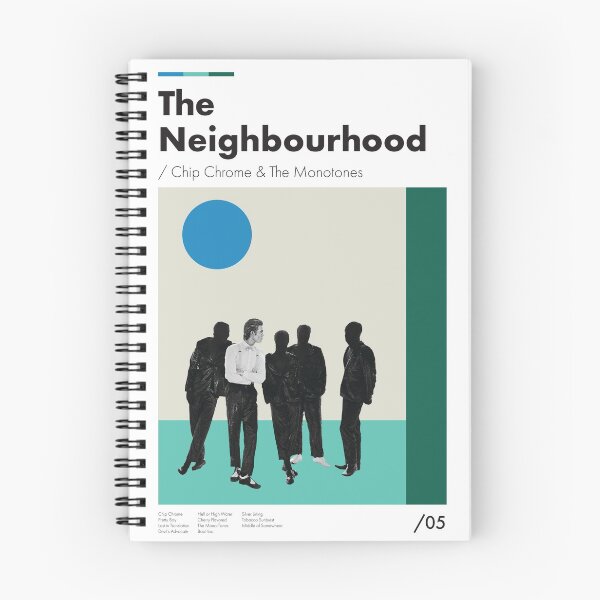 Item preview, The Neighbourhood Chip Chrome & The Monotones designed and sold by kyravreeland.