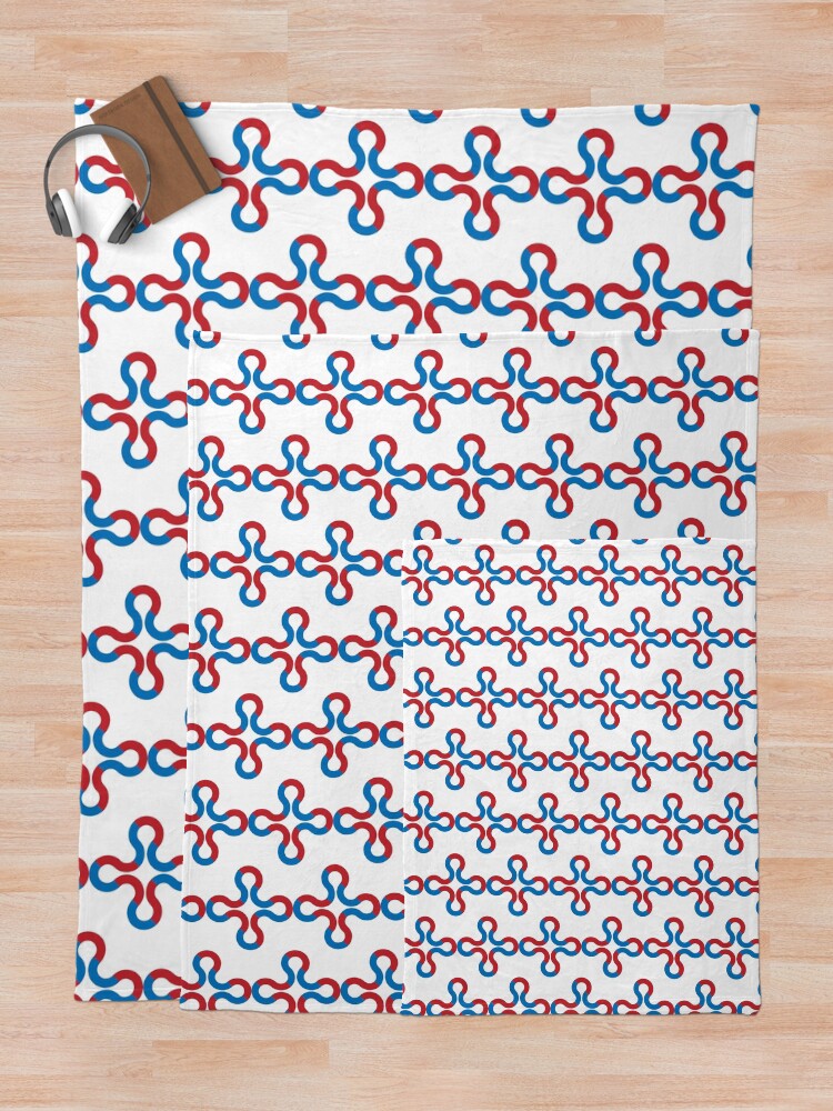 Thumbnail 5 of 6, Throw Blanket, Custom Pattern designed and sold by sampaed.