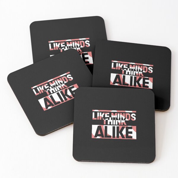 Item preview, Like Minds Think Alike designed and sold by InkonoStore.