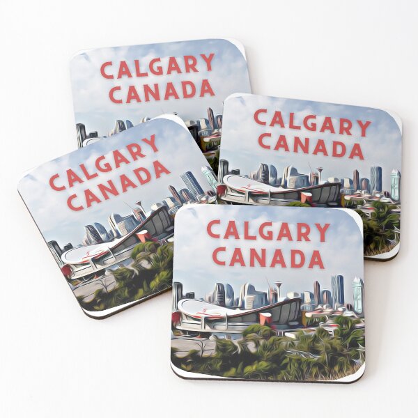 Item preview, Calgary Canada Skyline Painting designed and sold by YegMark.