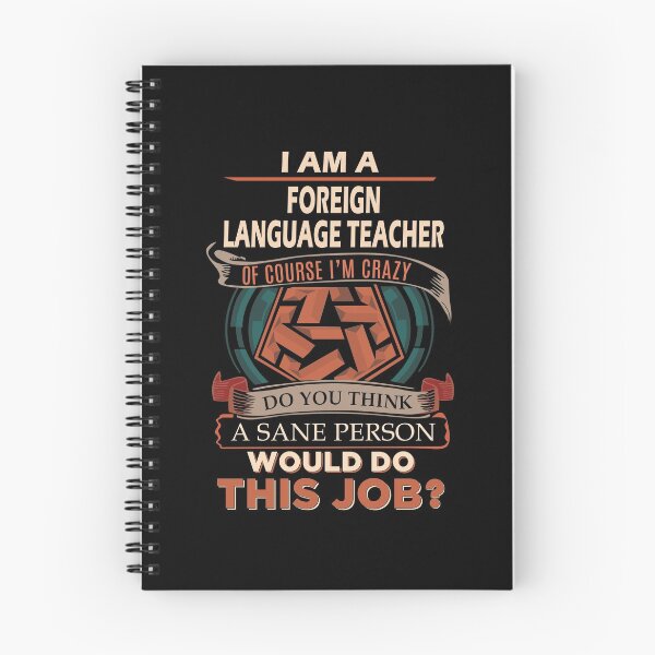 Item preview, Foreign Language Teacher T Shirt - Sane Person Gift Item Tee designed and sold by oldsbyisai.