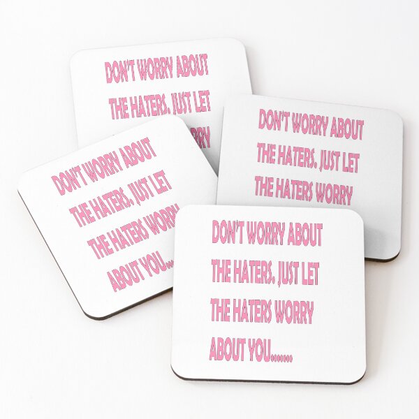 Item preview, Don't worry about the haters.  designed and sold by Forkiksnfun.