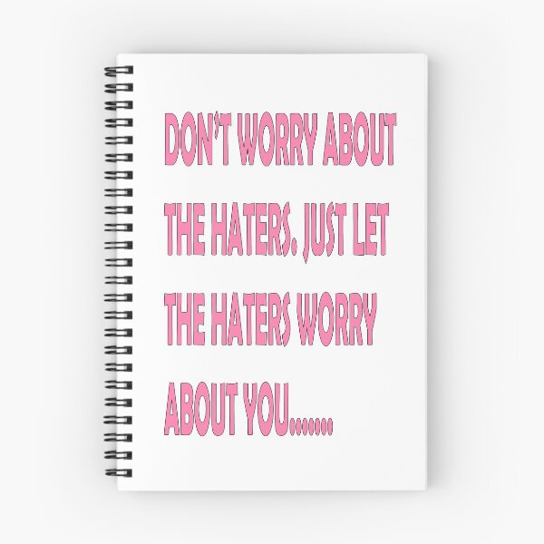 Item preview, Don't worry about the haters.  designed and sold by Forkiksnfun.