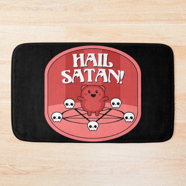 Item preview, Hail Satan Kawaii Retro designed and sold by sheatherley.