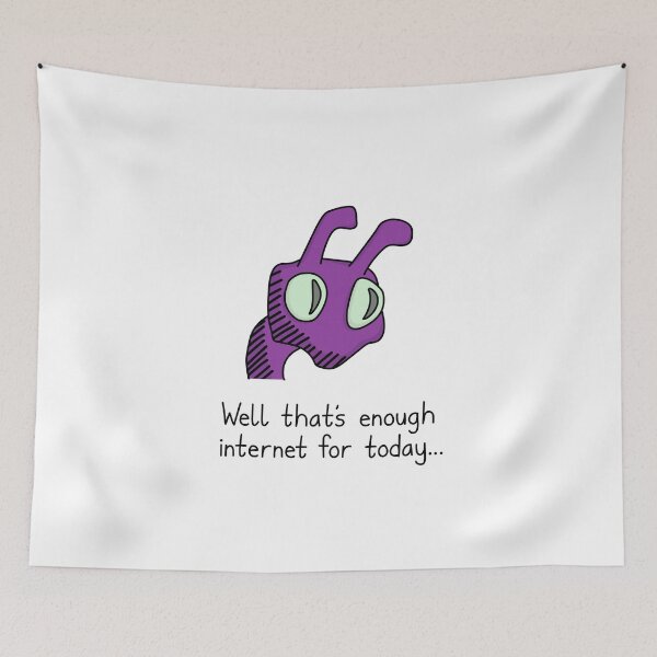 Item preview, Curious Ant - Enough Internet For Today designed and sold by SeanDontGetFish.