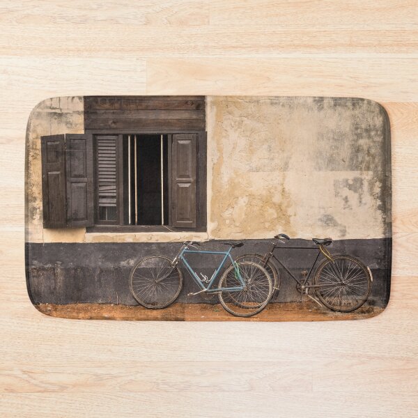 Item preview, Window and two bicycles leaning on the wall. designed and sold by GreissDesign.