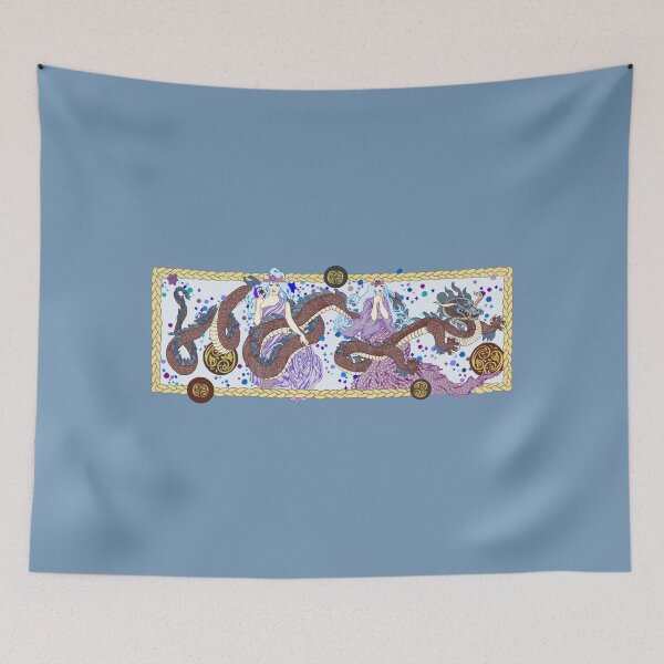 Item preview, Celestial Dragon Banner designed and sold by redqueenself.