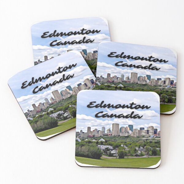Item preview, Edmonton Canada Skyline Painting designed and sold by YegMark.