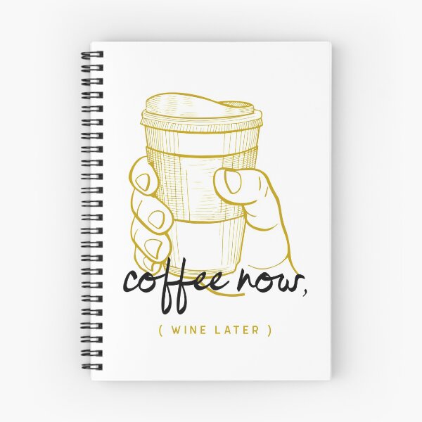 Item preview, Coffee now, Wine Later designed and sold by Apparel-City.