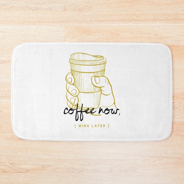 Item preview, Coffee now, Wine Later designed and sold by Apparel-City.