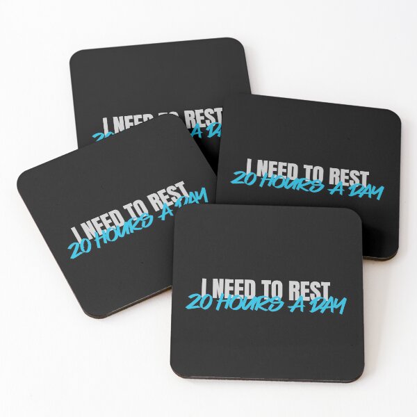 Item preview, Bed Life I Need To Rest 20 Hours A Day designed and sold by jrobdesignz.