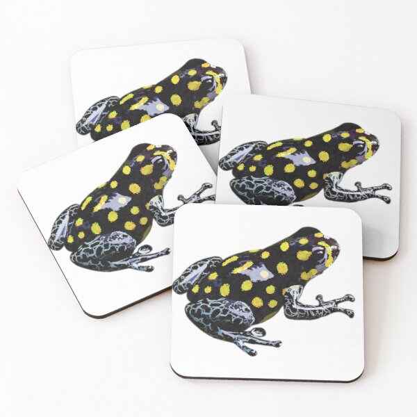Item preview, Black and yellow dart frog designed and sold by sarcohpagus.