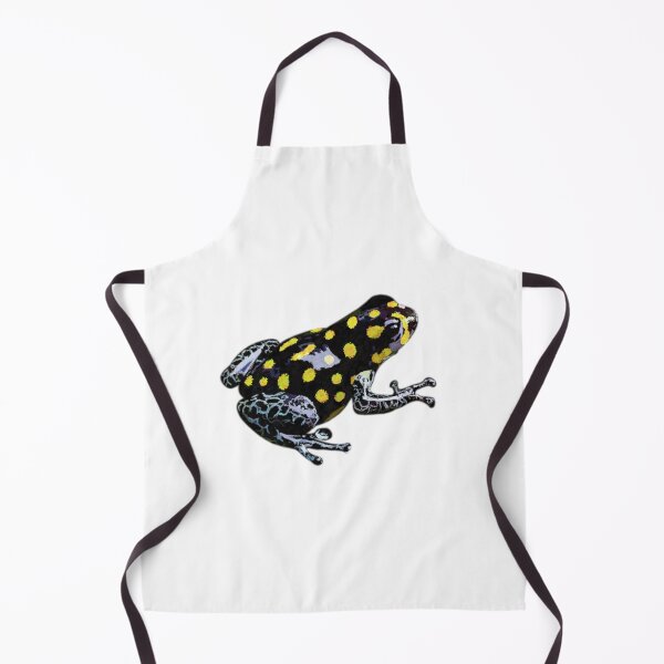 Item preview, Black and yellow dart frog designed and sold by sarcohpagus.
