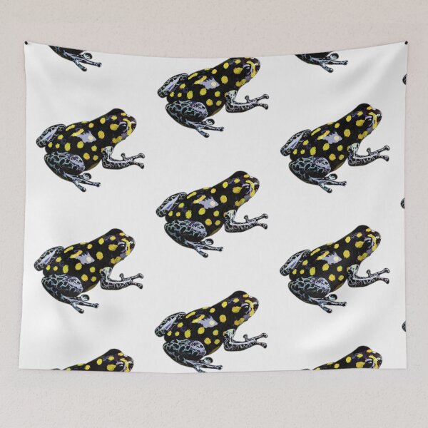 Item preview, Black and yellow dart frog designed and sold by sarcohpagus.