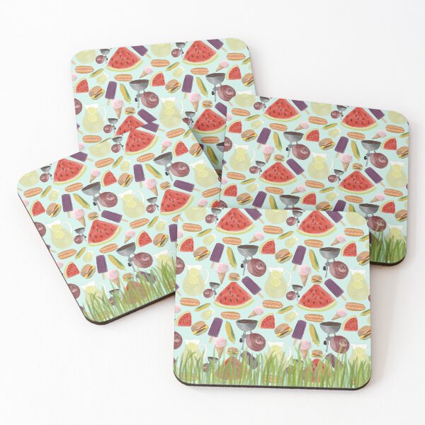 Item preview, Summer BBQ Pattern designed and sold by KeeganCreations.