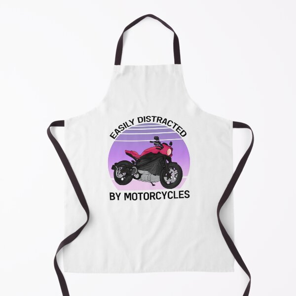 Item preview, Easily Distracted By Motorcycle, Funny Motorbike Lover Gift, Awesome Gift For Motors Lovers designed and sold by GoldenGerrari.