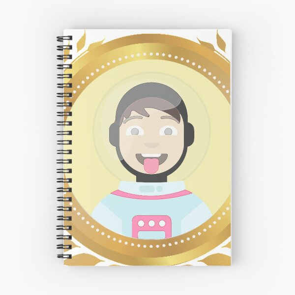 Item preview, A Boy Astronaut seeing himself in mirror cartoon art designed and sold by VIVEK KUMAR RAI.