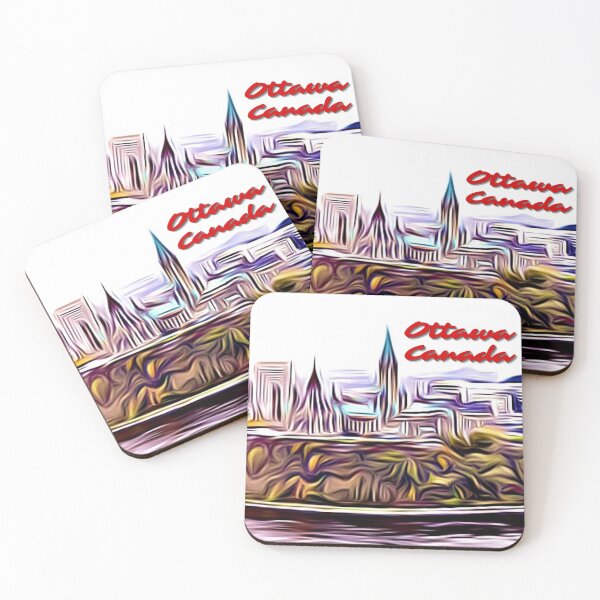 Item preview, Ottawa Canada Skyline Painting designed and sold by YegMark.