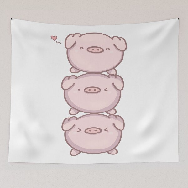 Item preview, Stack of Pigs designed and sold by PurplePigShop.