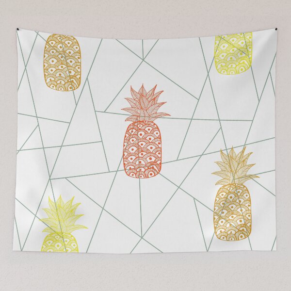Item preview, Pineapple Foodies Geometric   designed and sold by gritnfire.