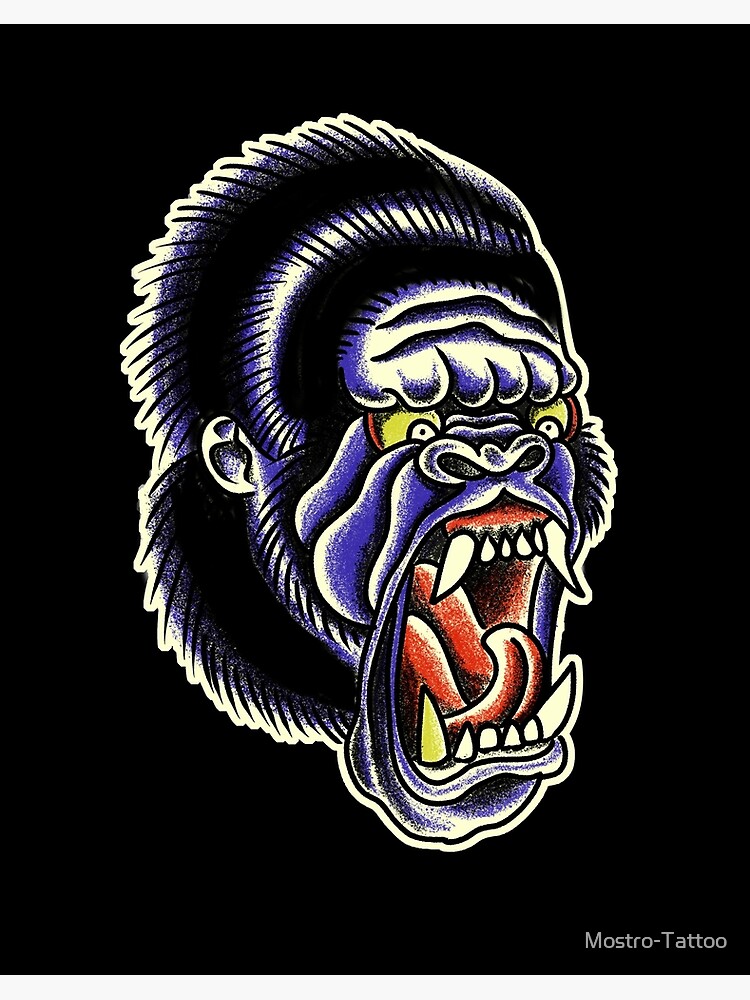 Gorilla tattoo | The Laughing Hyena