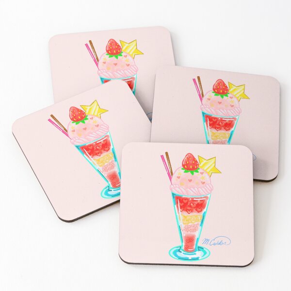 Item preview, Pink Kawaii Parfait designed and sold by MarielaArtShop.