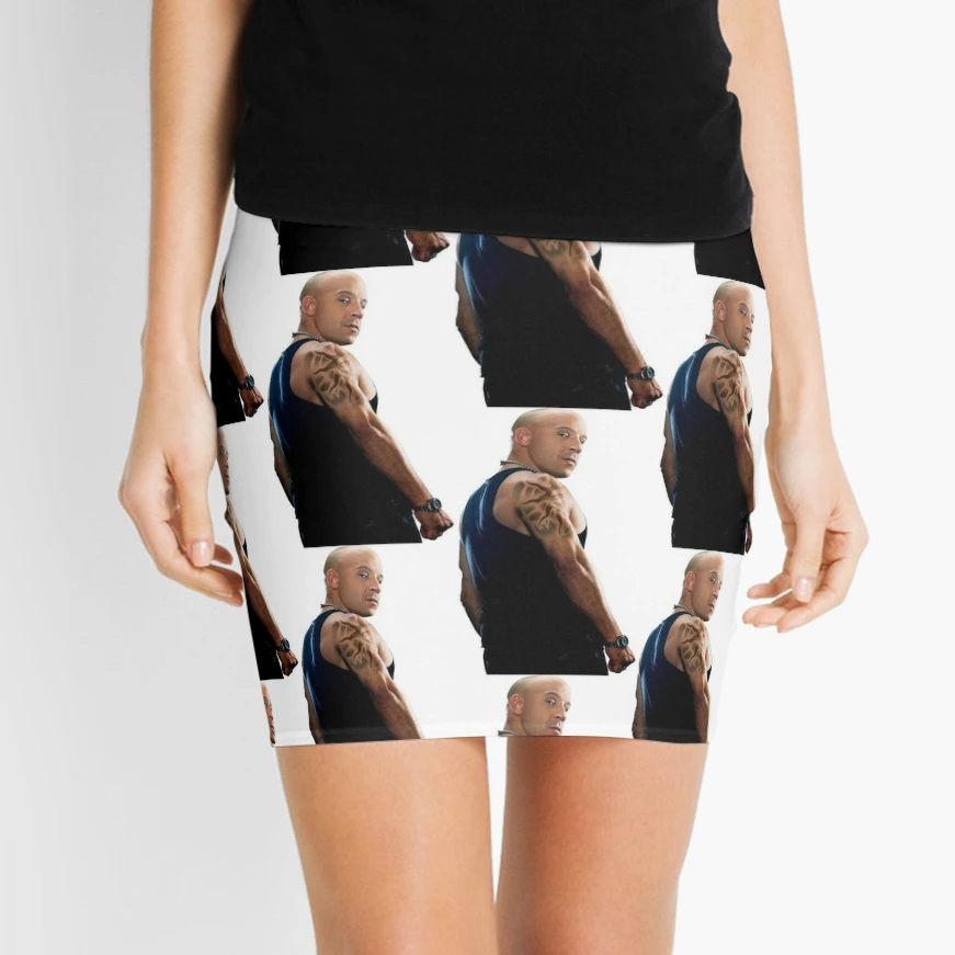 vin diesel Mini Skirt for Sale by Jordie12e