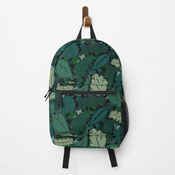 Item preview, Green abstract leaves designed and sold by heatherbenner.