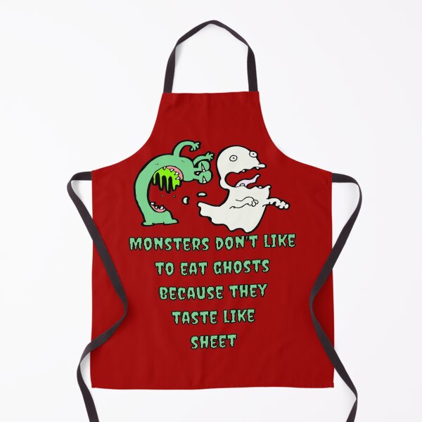 Item preview, Monsters Don't Like Eating Ghosts Because They Taste Like Sheet designed and sold by goodguy53.