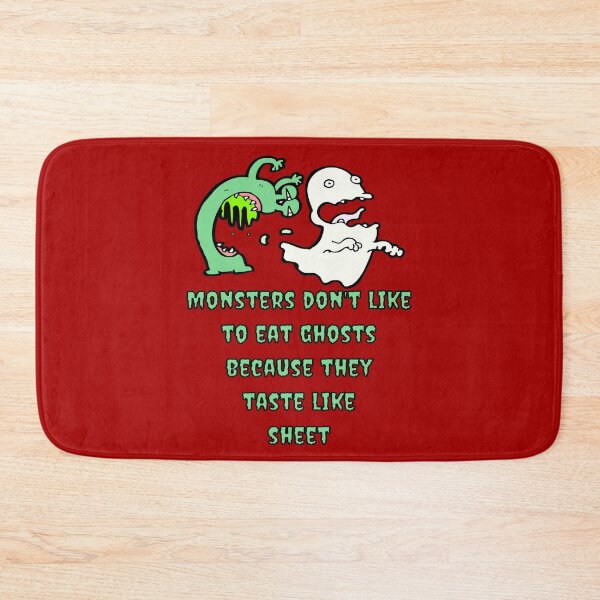 Item preview, Monsters Don't Like Eating Ghosts Because They Taste Like Sheet designed and sold by goodguy53.