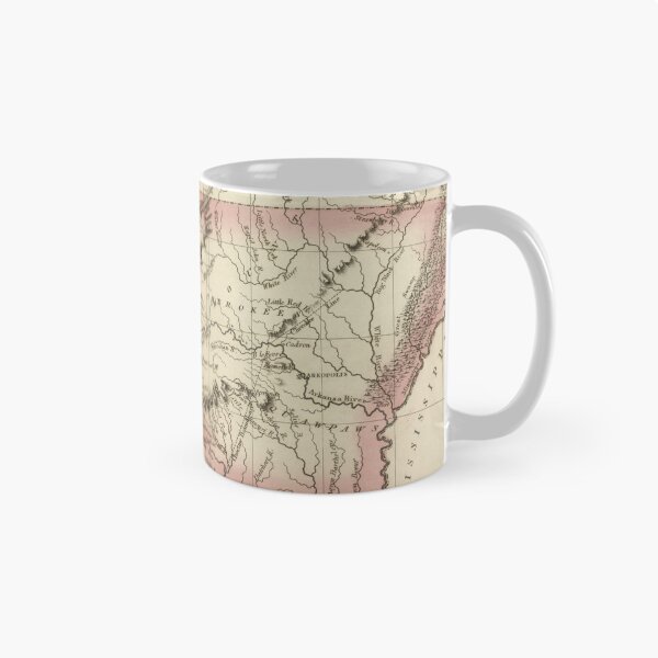 Item preview, Old Arkansas Territory Map (1817) The Natural State Vintage Atlas designed and sold by BravuraMedia.