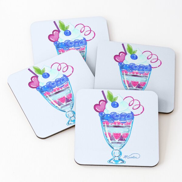 Item preview, Blueberry Parfait designed and sold by MarielaArtShop.