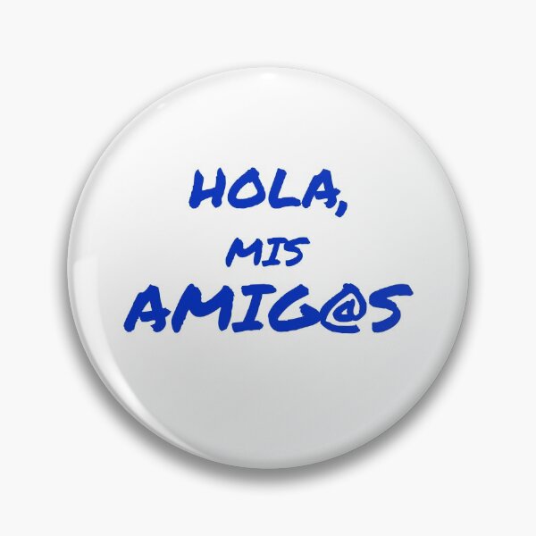 Item preview, HOLA, MIS AMIG@S designed and sold by TheEclecticSpot.