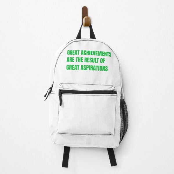 Item preview, Great Achievements Are The Result Of Great Aspirations designed and sold by TAPDesigns.