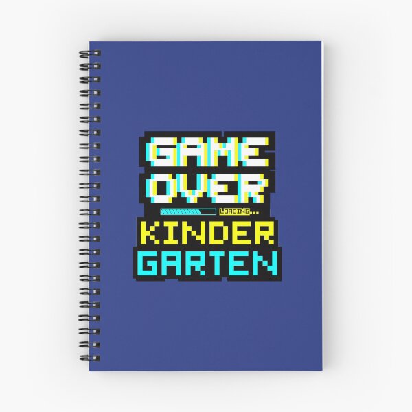 Item preview, Back to School - Game Over - Kindergarten designed and sold by DesignByLeo.