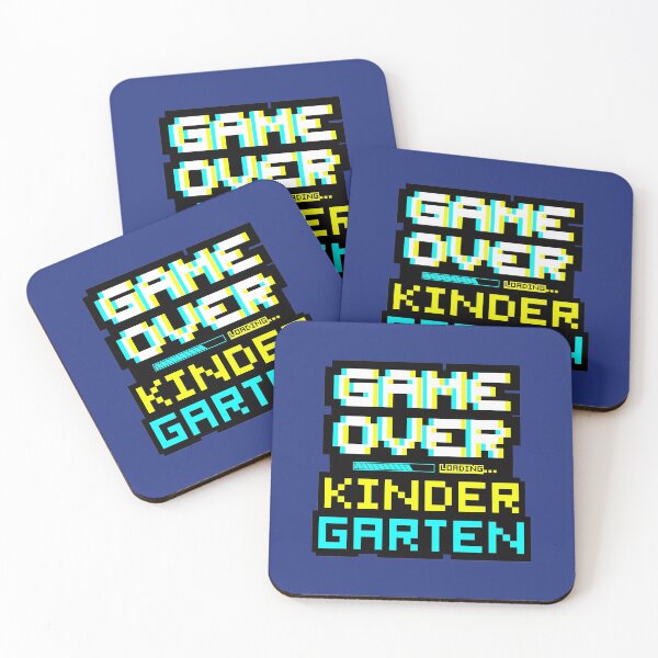 Item preview, Back to School - Game Over - Kindergarten designed and sold by DesignByLeo.