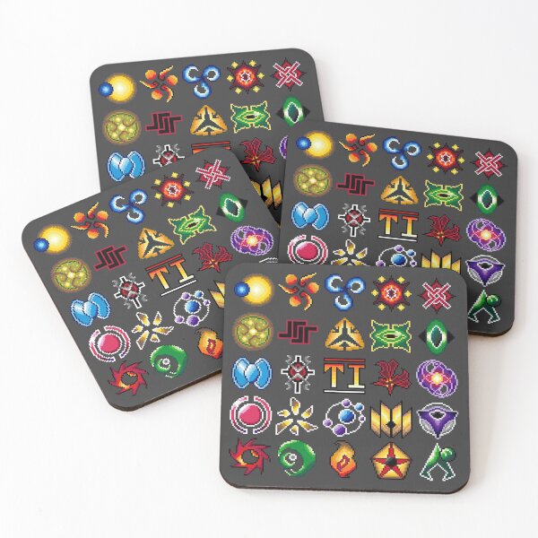 Item preview, Twilight Imperium Faction Pixel Art arranged in a Square designed and sold by PixelShoppe.