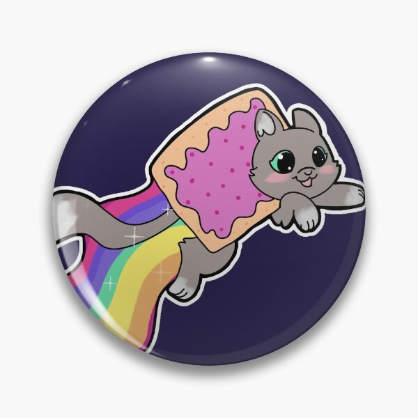 Item preview, Rainbow Poptart cat designed and sold by bythebrink.