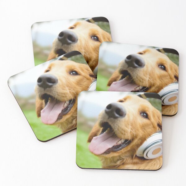 Item preview, Happy Dog Listening Music designed and sold by FideliDesigns.