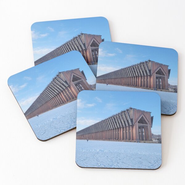 Item preview, Marquette Winter Ore Dock designed and sold by FusionsByPaige.