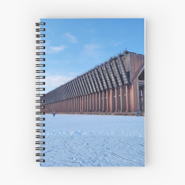 Item preview, Marquette Winter Ore Dock designed and sold by FusionsByPaige.