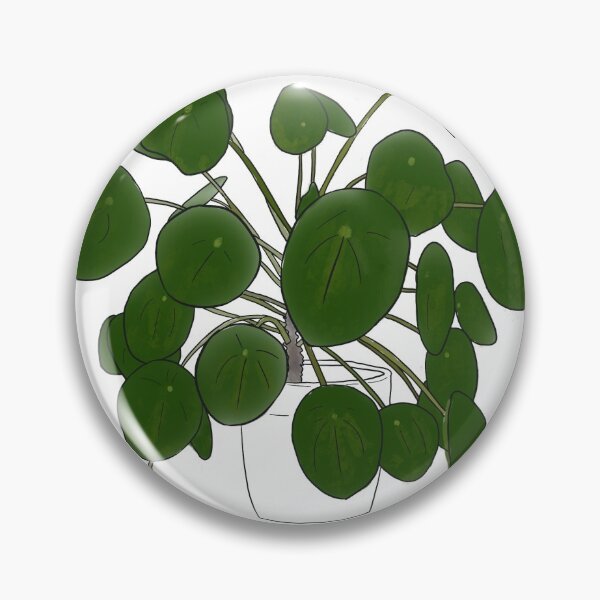 Item preview, pilea peperomioides doodle designed and sold by okplantdoodles.