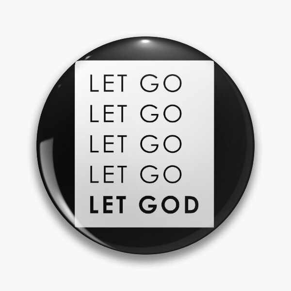 Item preview, Let Go Let God Faith T-Shirt designed and sold by jonkiwi.