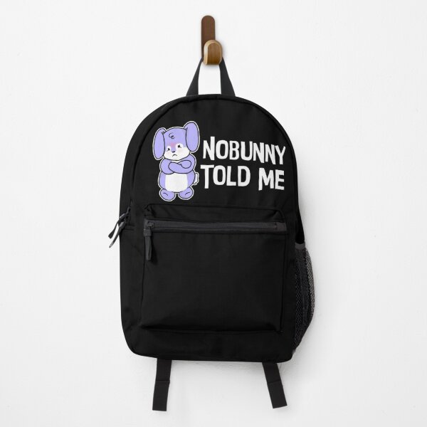 Item preview, Nobunny Told Me (Blue x Black) designed and sold by the-krisney-way.